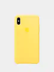 Желтый чехол силиконовый для iPhone X / XS / XS Max / XR