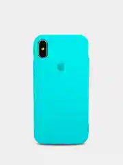 Бирюзовый чехол силиконовый для iPhone X / XS / XS Max / XR