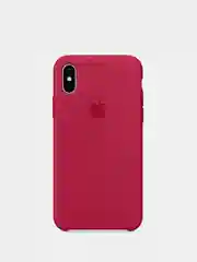 Багровый чехол силиконовый для iPhone X / XS / XS Max / XR