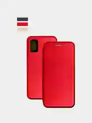 Чехол книжка для Samsung M51, черный, красный, золотой