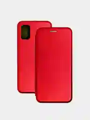 Красный чехол книжка для Samsung M51, черный, красный, золотой
