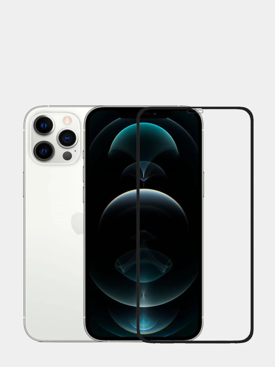 Противоударное защитное стекло для iPhone 12 Mini, 12, 12 Pro, 12 Pro Max