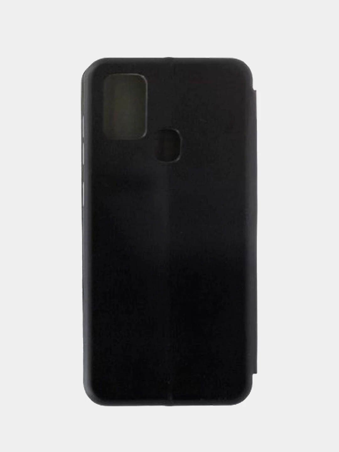 Черный чехол книжка для Samsung F41 черный, красный, золотой