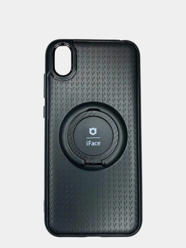 Чехол Honor 8S / 8S Prime / Huawei Y5 2019, Хонор 8С, 8С Прайм силиконовый с кольцом iFace