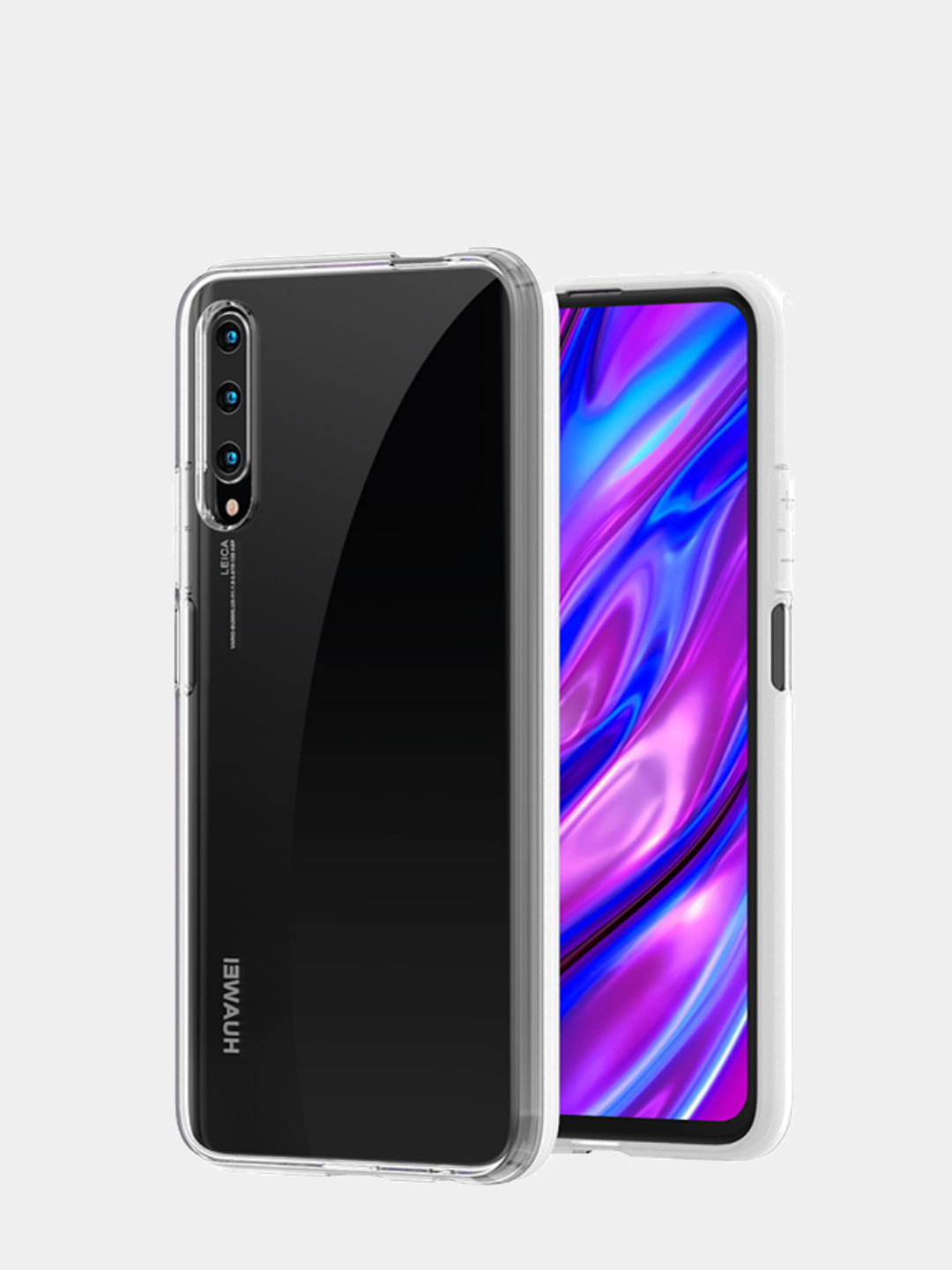 Силиконовый противоударный чехол 2мм Huawei Honor Y6P Y7P P40 Lite E Y8  P10S P30 Lite 20S купить по цене 40.8 ₽ в интернет-магазине KazanExpress