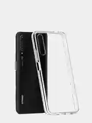 Силиконовый противоударный чехол 2 мм Huawei Honor Y6P Y7P P40 Lite E Y8 P10S P30 Lite 20S