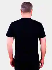 Футболка черная с принтом "Самурай"