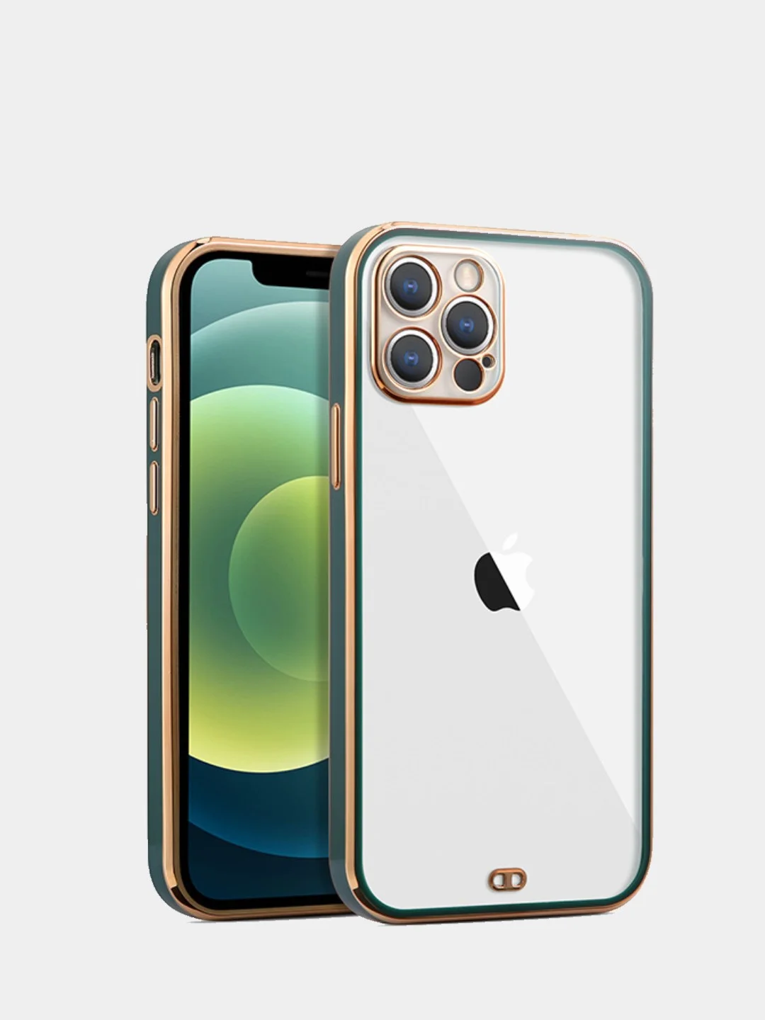 Морской чехол для iPhone 12 Mini, 12 Pro Max, 13 Mini, 13 Pro Max с гальваническим покрытием