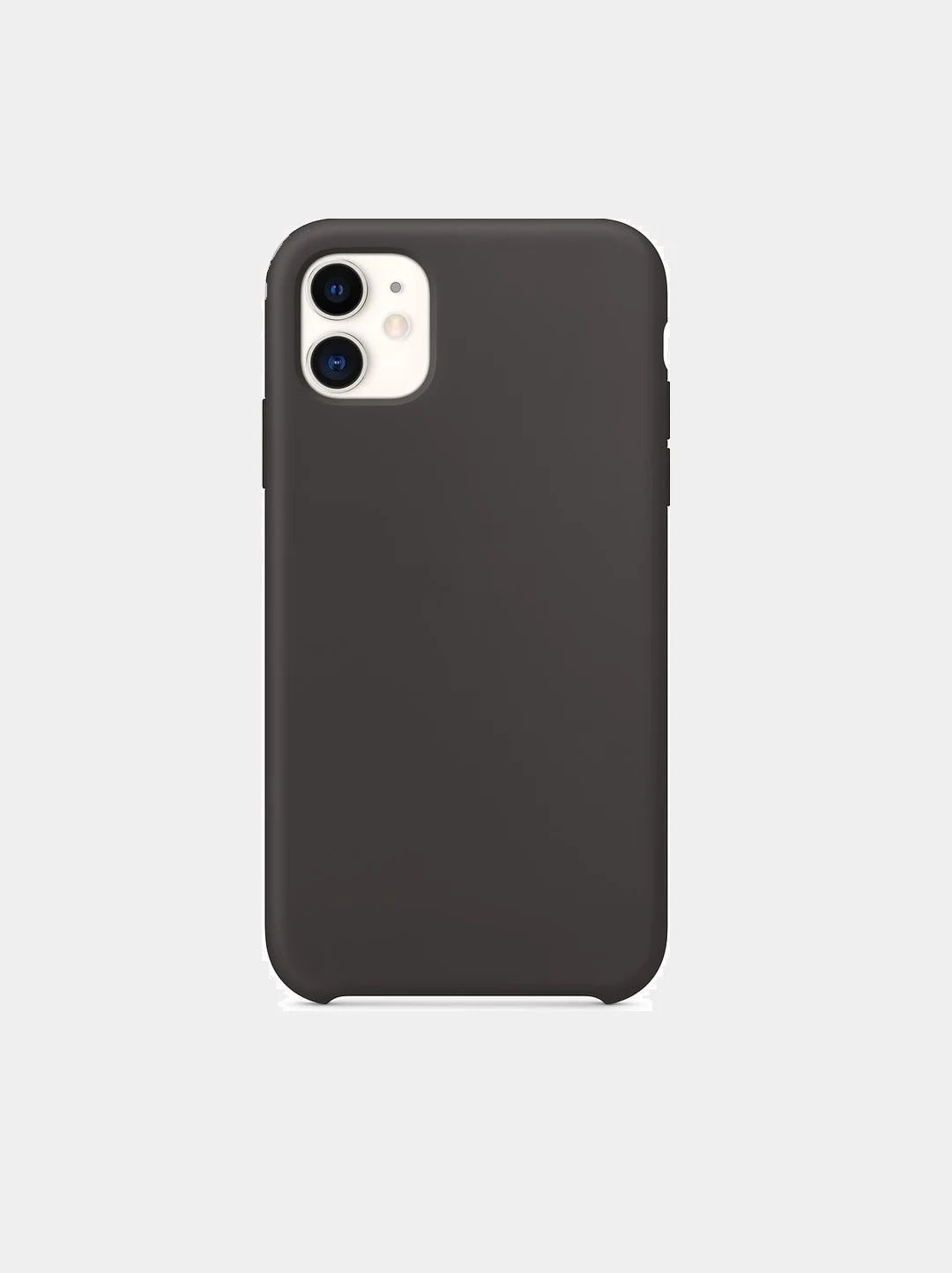 Чехол Silicone Case для iPhone 11 с бархатистой подкладкой