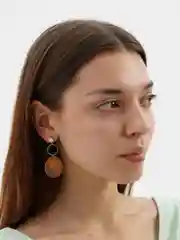 Cерьги кольца Amfireya