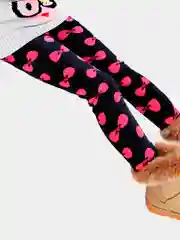 Серый детские легинсы для девочек, с начесом
