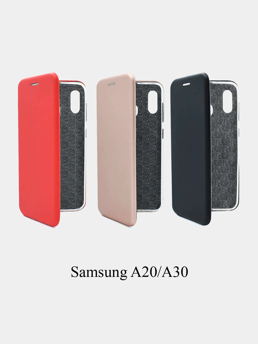 Чехол книжка для Samsung A20 A30 M20 A51 J5 2017 J2 Core J8 2018 A01 Core A41 Note 10 Pro
