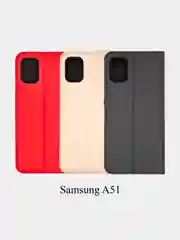 Чехол книжка для Samsung A20 A30 M20 A51 J5 2017 J2 Core J8 2018 A01 Core A41 Note 10 Pro