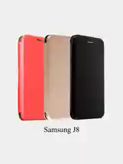 Чехол книжка для Samsung A20 A30 M20 A51 J5 2017 J2 Core J8 2018 A01 Core A41 Note 10 Pro