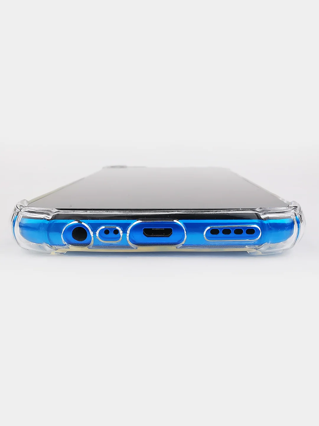 Realme C25s / Realme C25 Чехол прозрачный силикон плотный 1.5мм с защитой углов CasExpress