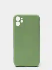 Зеленый чехол для iPhone XR / 12  айфон противоударный, силиконовый