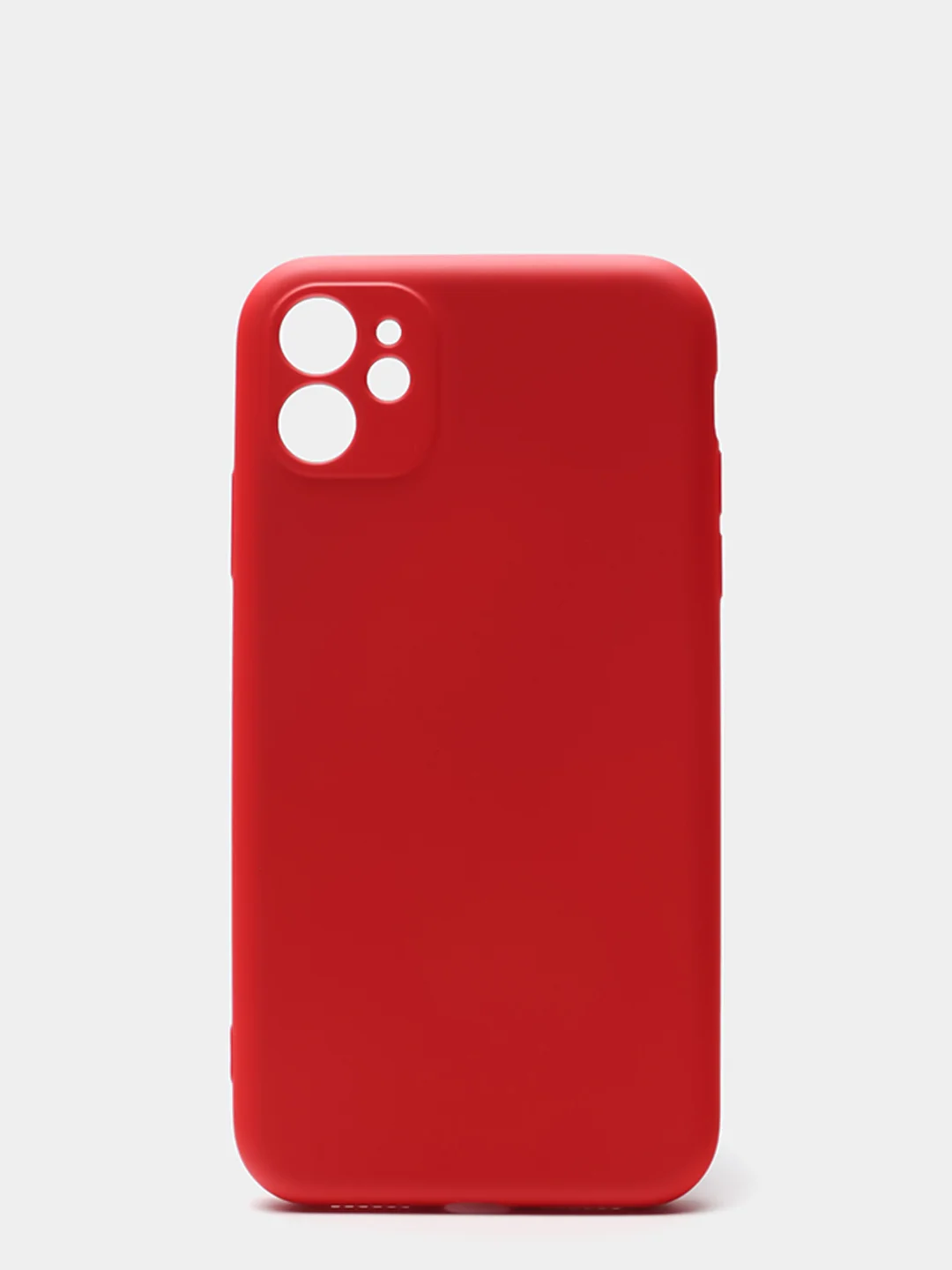 Красный чехол для iPhone XR / 12 айфон противоударный, силиконовый