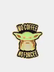 Мятный металлический значок - брошь Yoda Star Wars