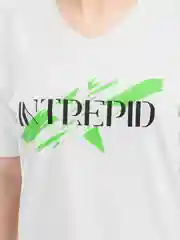 Белый футболка INTREPID Белый