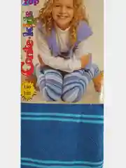 Колготки детские Тип Топ  гладкие, 150-152 см Conte kids (5С-07СП) 168т.бирюзовый