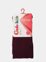 Багровый колготки детские Conte kids 4С-04СП, однотонные, хлопковые