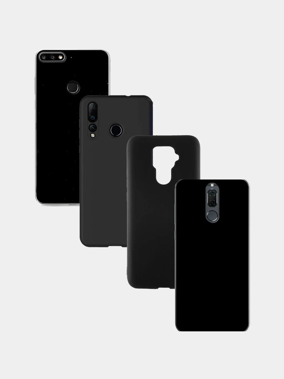Силиконовый чехол для Huawei Nova 2 Lite / Nova 4 / Nova 5i Pro / Mate 10 / Mate 10 Lite