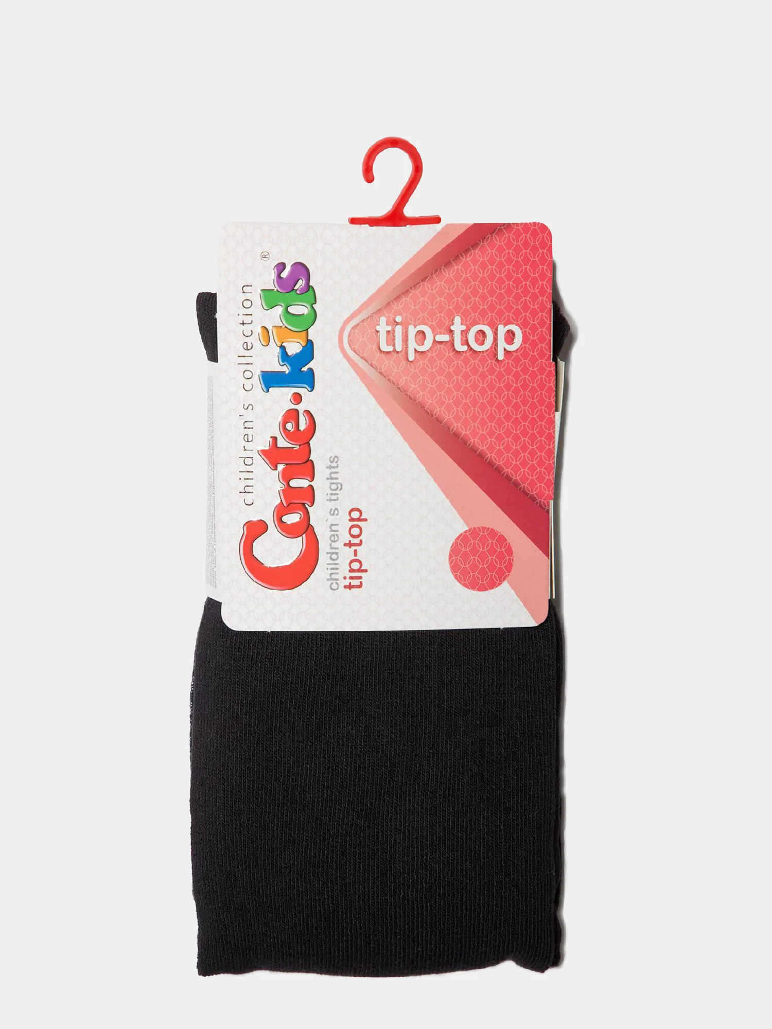 Черный колготки детские Conte kids 4С-04СП, однотонные, хлопковые