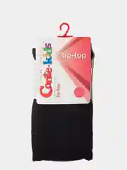 Черный колготки детские Conte kids 4С-04СП, однотонные, хлопковые