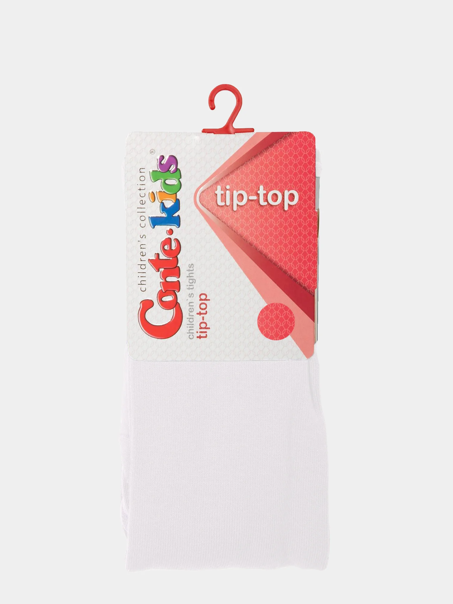 Белый колготки детские Conte kids 4С-04СП, однотонные, хлопковые