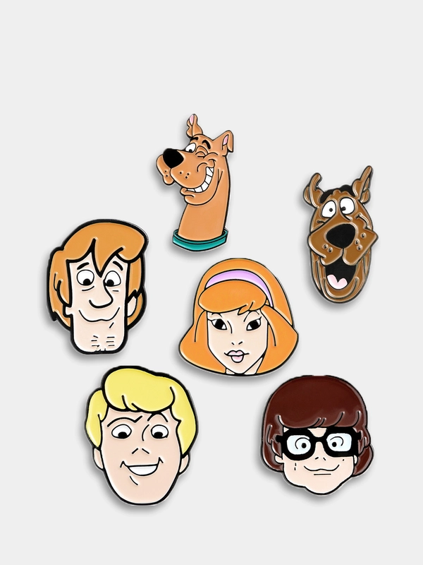 Металлический значок-брошь Scooby Doo (Скуби Ду)