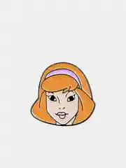 Фиолетовый металлический значок-брошь Scooby Doo (Скуби Ду)