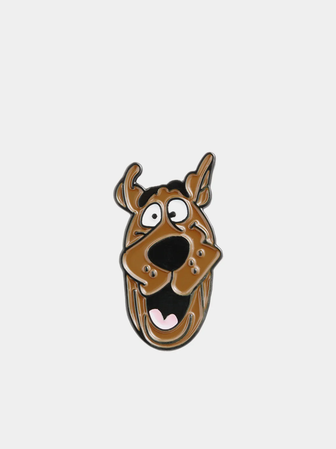 Коричневый металлический значок-брошь Scooby Doo (Скуби Ду)