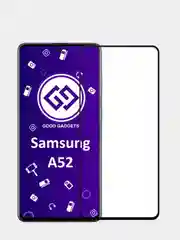 Защитное стекло для Samsung Galaxy A02s, A12, A32 4G, A52 с черной рамкой, 9D