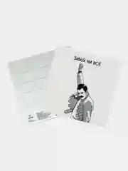 Синий мини открытки, 18 видов