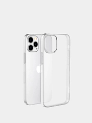 Силиконовый прозрачный ультратонкий чехол для iPhone 12, Mini 12, 12 Pro, 12 Pro Max