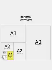 Альбом для рисования, А4, 20 л, скоба, картонная обложка, Юнландия
