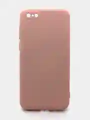 Бежевый чехол силиконовый для Huawei Honor 7A, Y5 2018, 7S, с микрофиброй и защитой камеры
