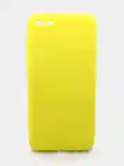 Желтый чехол силиконовый для Huawei Honor 7A, Y5 2018, 7S, с микрофиброй и защитой камеры