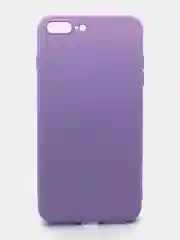Фуксия чехол силиконовый для iPhone (Айфон) 8 Plus, 7 Plus, с микрофиброй и защитой камеры