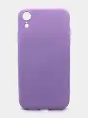 Чехол силиконовый для iPhone XR (Айфон), с микрофиброй и защитой камеры