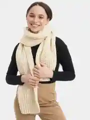 Шарф женский вязаный крупной вязки Knit