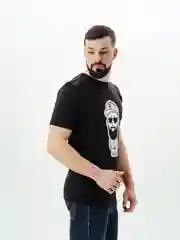 Белый футболка мужская ALGA