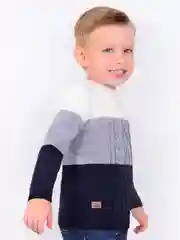 Белый джемпер "Golden Kids Art" п/ш для мальчика от 1 до 9 лет