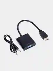 Переходник HDMI to VGA Adapter + AUX провод