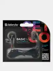 Наушники вкладыши Defender #1 Basic 634 черный