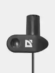 Микрофон Defender MIC-109 черный, на прищепке, 1,8 м, 64109