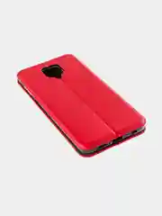 Красный чехол-книжка для Xiaomi Redmi Note 9S/Note 9 Pro, 3 расцветки