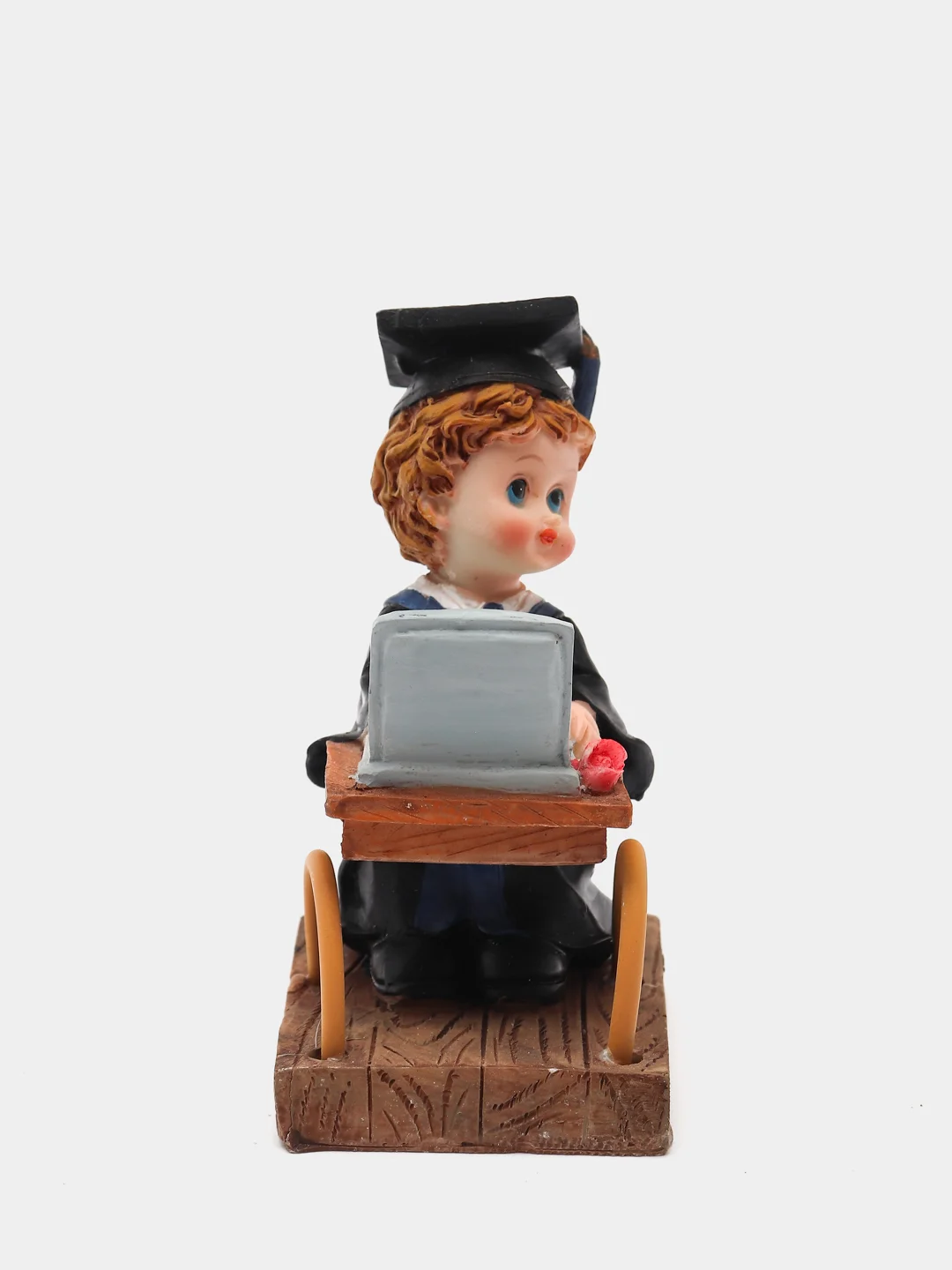Фигурка "школьник с ноутбуком"