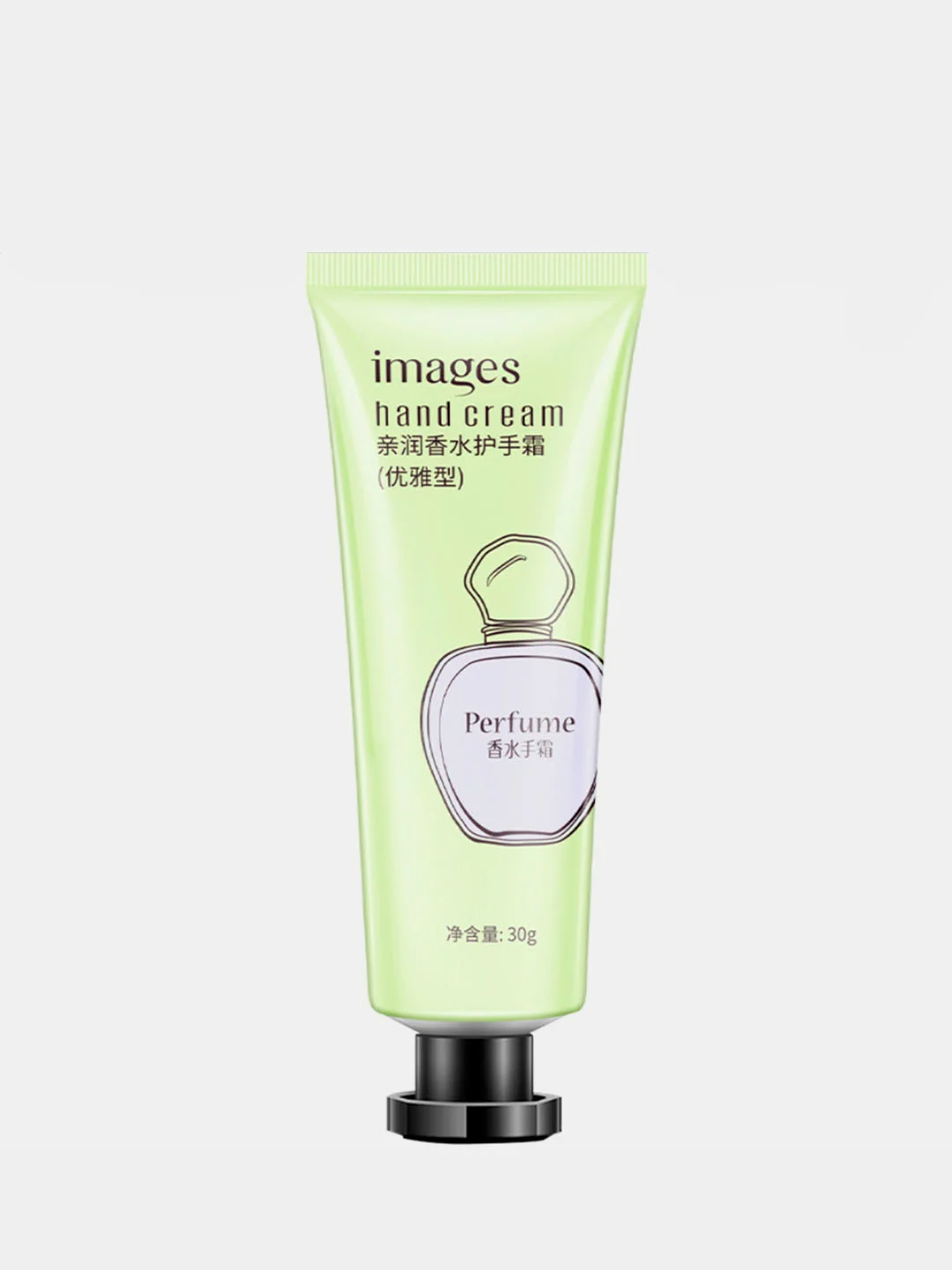 Зеленый крем для рук увлажняющий Perfume Hand Cream