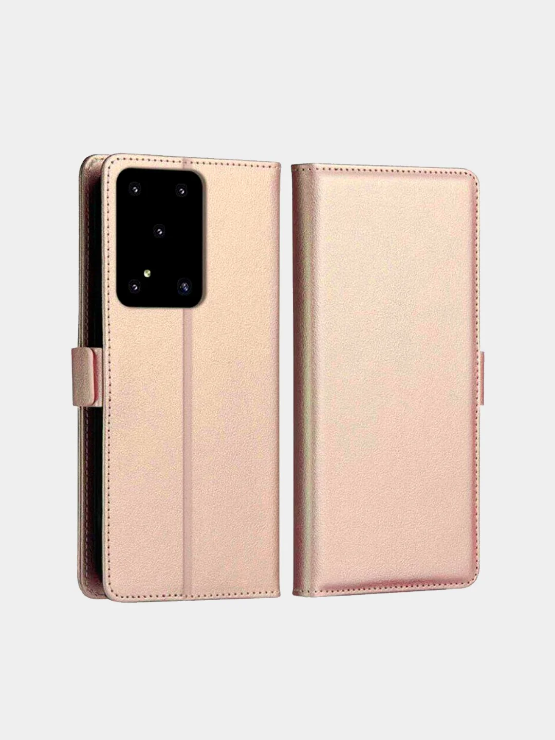 Золотой чехол-книжка для Samsung S20 Ultra, 3 расцветки